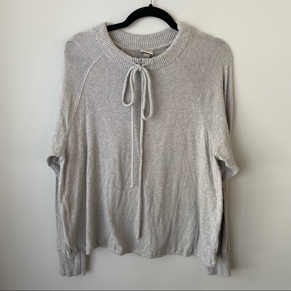 A new Day gray sweater size L